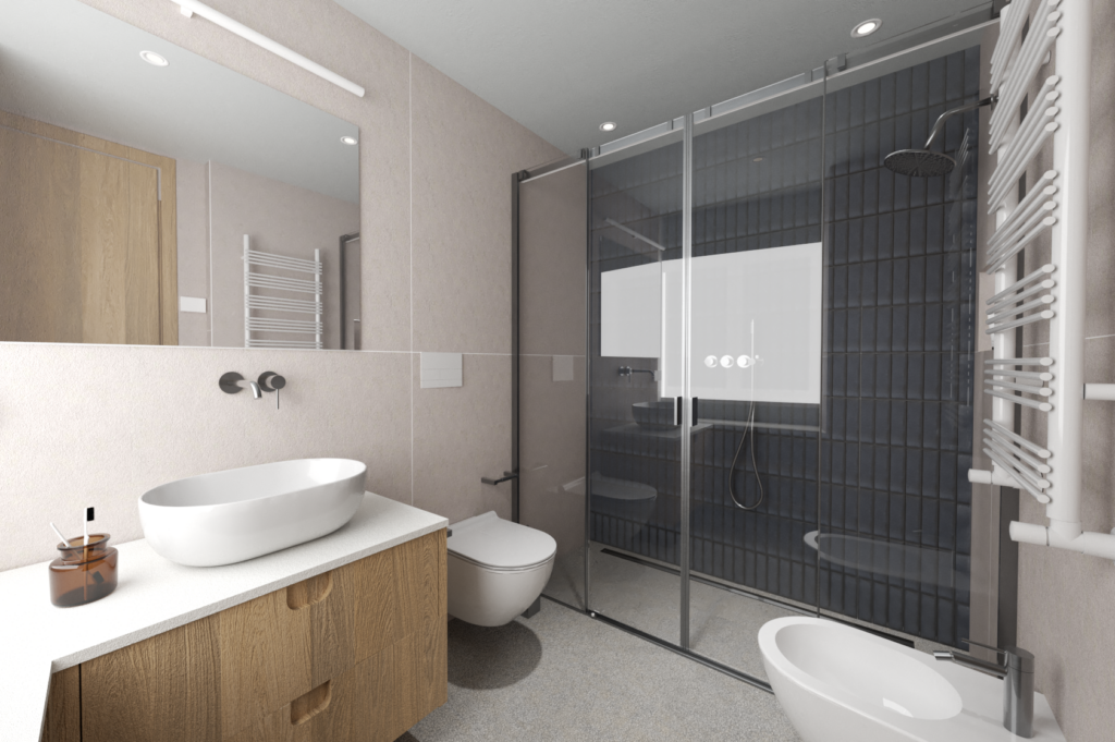 BEARprogetti render ristrutturazione Portofino