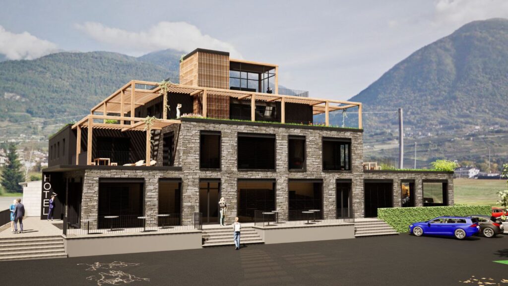 Hotel Ristorante Il Baffo Restyliung BEARprogetti